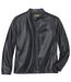 Le Blouson Esprit Biker Noir-1