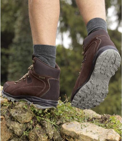 Men's Brown Mountain Walking Boots
