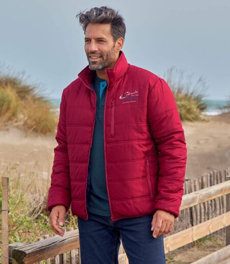 Wattierte Jacke mit Steppmuster