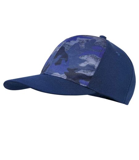 Men's Blue Camouflage Cap