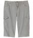 Le Pantacourt Cargo Jean Stretch Confort-1