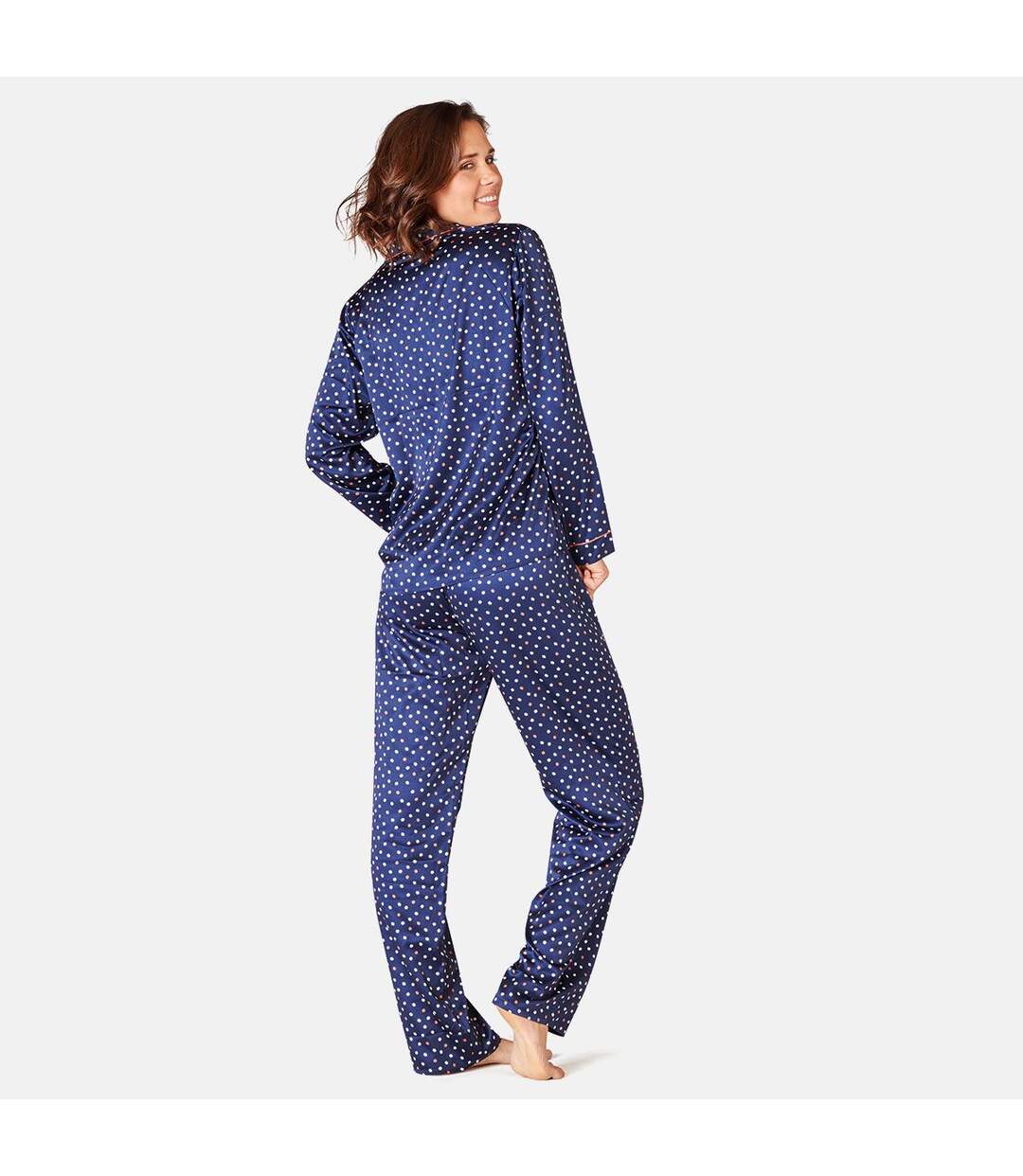 Top de pyjama bleu Brooklyn