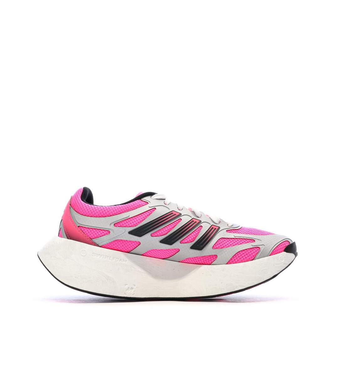 Chaussures de running rose/blanc femme adidas adizero aruku-2