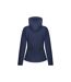 Regatta Womens/Ladies Venturer 3 Layer Membrane Soft Shell Jacket (Navy) - UTRG5518