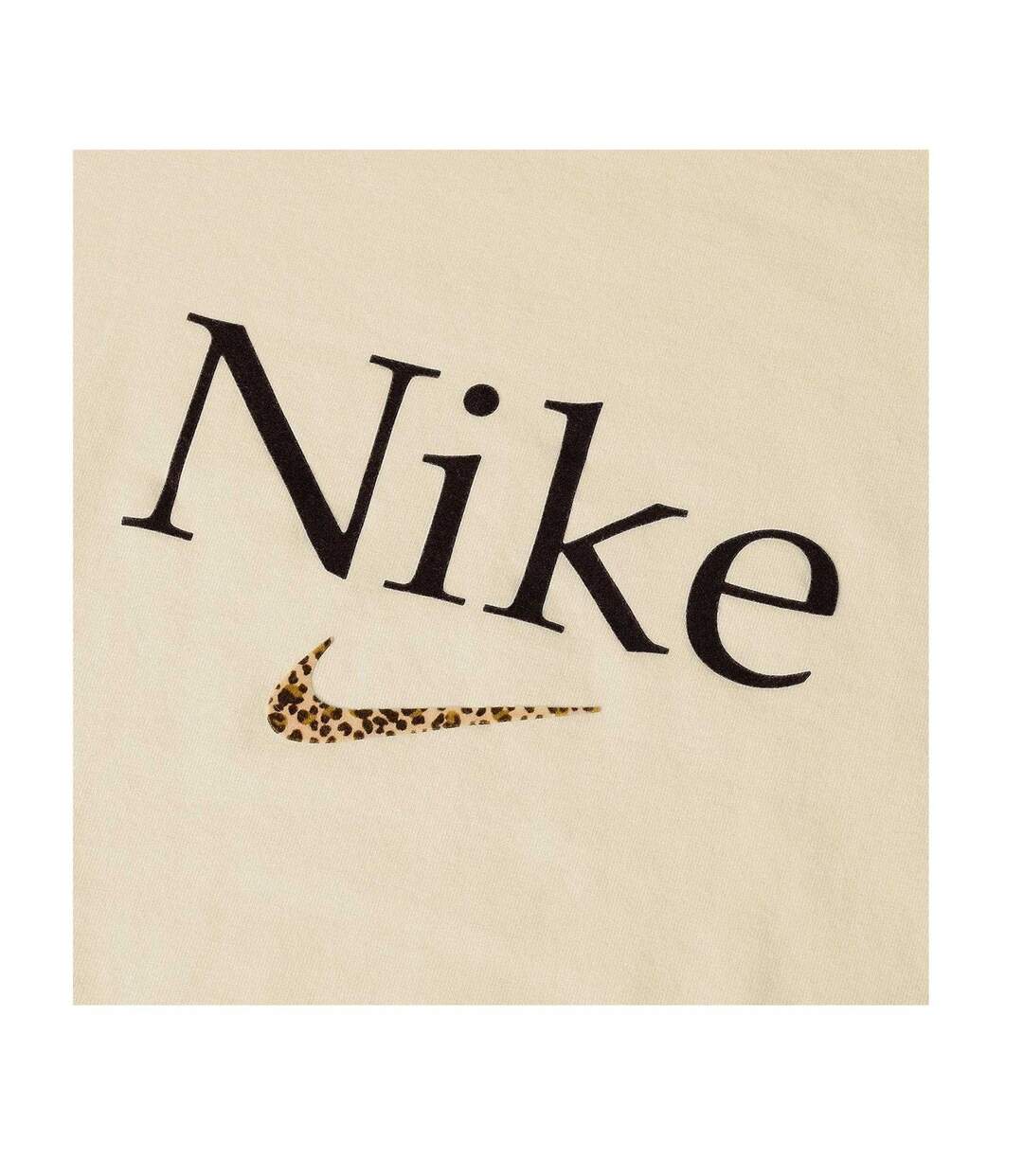 Womens/ladies Cropped T-shirt Coconut Milk Nike-3