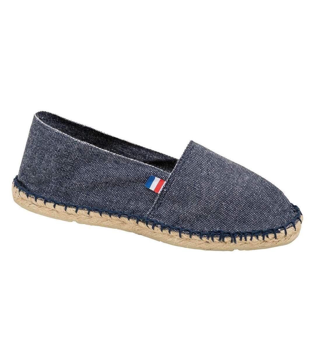 Espadrilles - Unisexe - Fabrication française - K840 - bleu denim-1