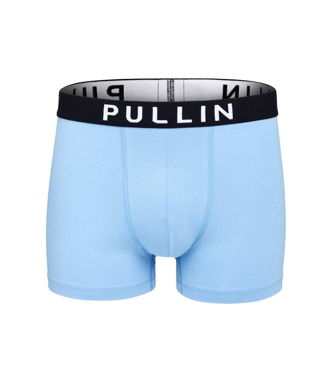 PULL IN Boxer Homme Coton Bio UNI DUSK23 Bleu-1