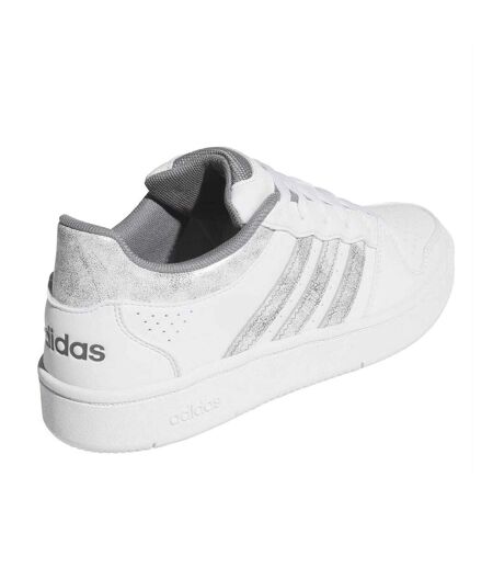 Tennis Hoops Classic Femme Blanc Gris Adidas