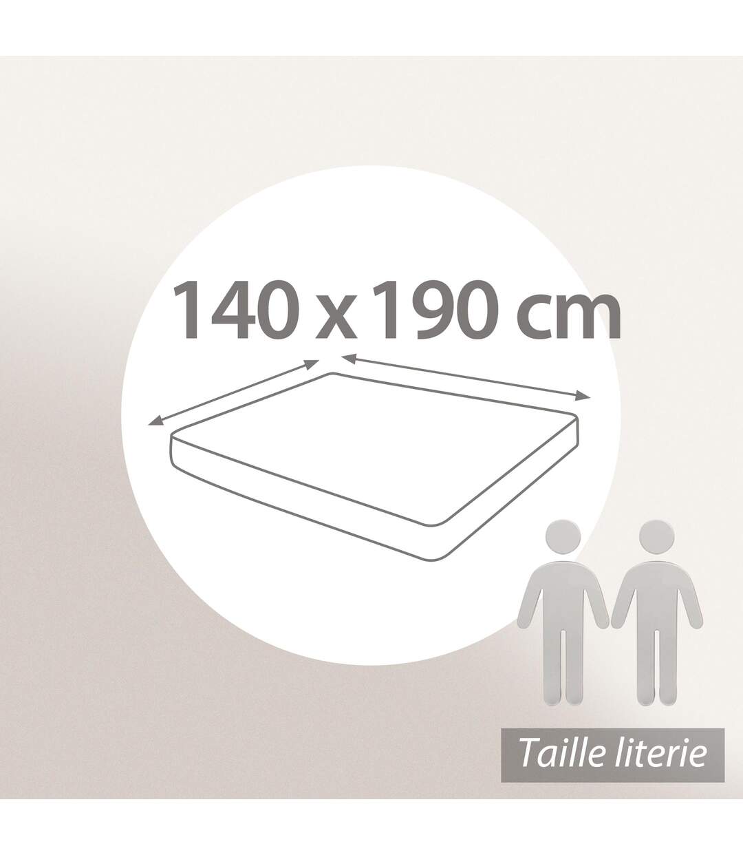 Drap housse imprimé coton TALISMAN Bonnet de 30 cm-5