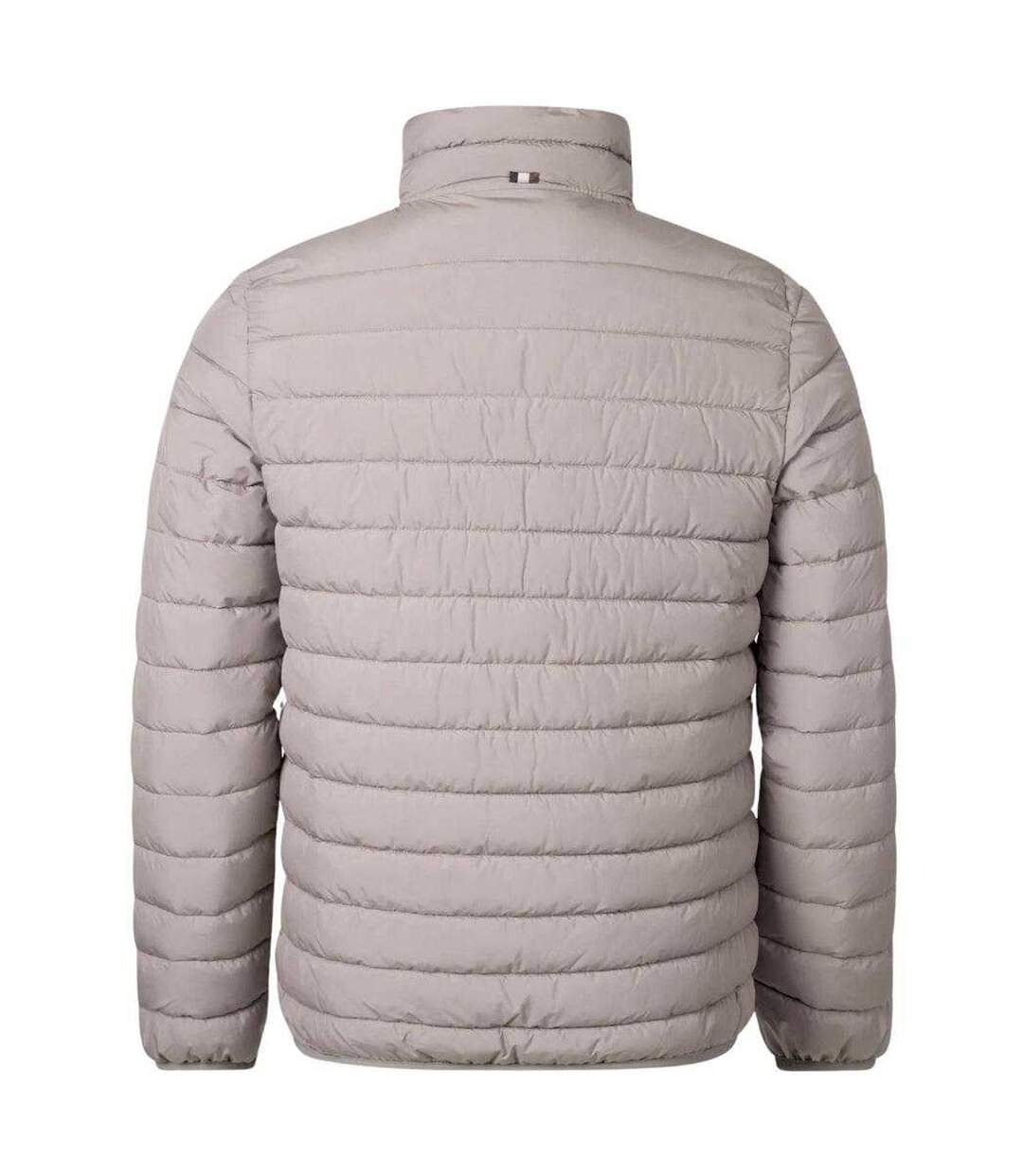Mens Mock Neck Active Padded Jacket Grey Aquascutum-2