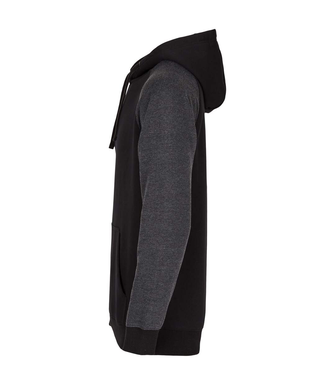 Sweat À Capuche My Mate Homme Noir Noir Chiné Miners Mate-3