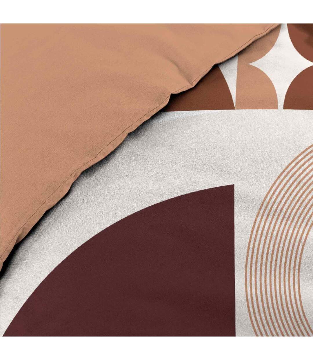 Parure de Lit 3 Pièces Gemma 240x220cm Terracotta-5