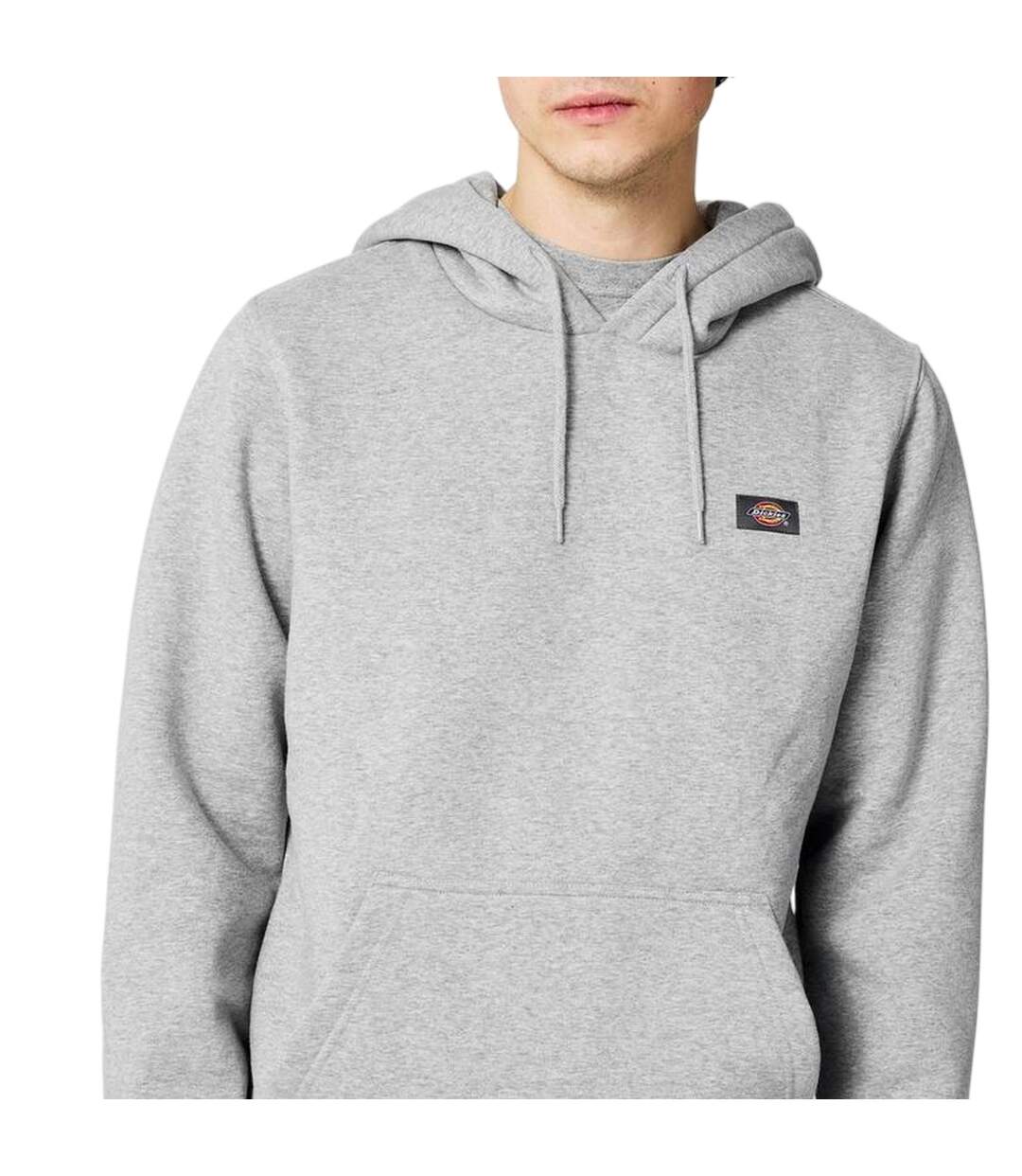Sweat À Capuche Oakport Homme Gris Chiné Dickies-4