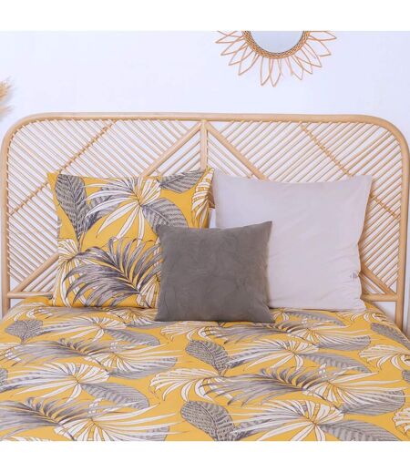 Parure de lit Adelanto - Microfibre 72 g/m² - 220 x 240 cm - Jaune