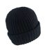 Chunky knit beanie black Lee Cooper-2