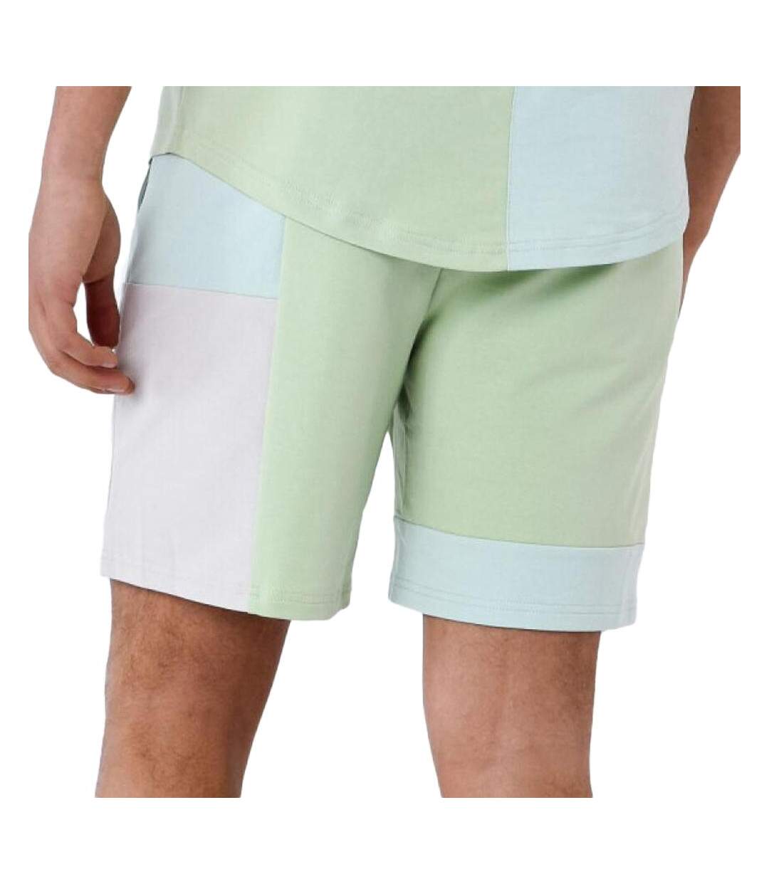 Short Vert/Bleu Homme Project X Paris 2340030 - L-2