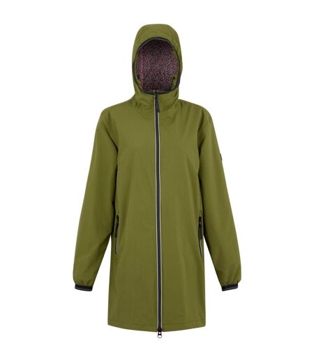 Womens/ladies Lioka Waterproof Jacket Nephrite Green Regatta