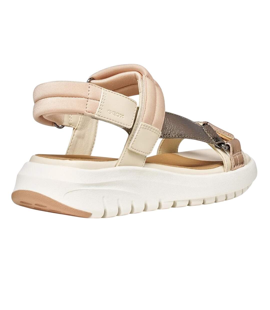 Sandales Flextride S Femme Jaune Beige Foncé Geox-2