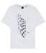 T-shirt Motif/style Géométrique Homme Blanc Boss-2