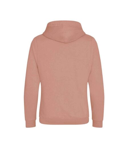 AWDis Hoods Mens Cross Neck Hoodie (Dusty Pink) - UTRW5363