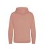 AWDis Hoods Mens Cross Neck Hoodie (Dusty Pink) - UTRW5363-2