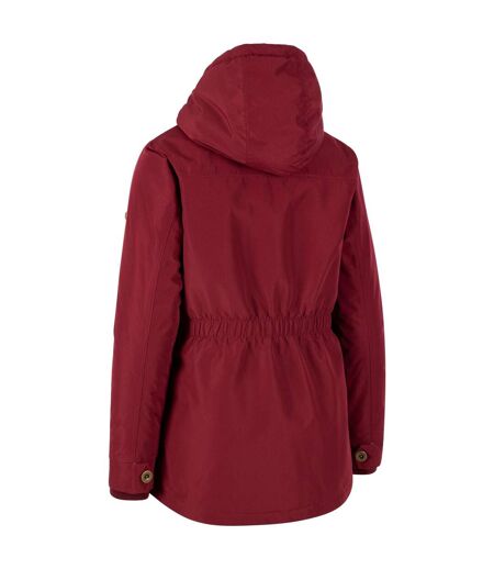 Womens/ladies token waterproof jacket dark cherry Trespass