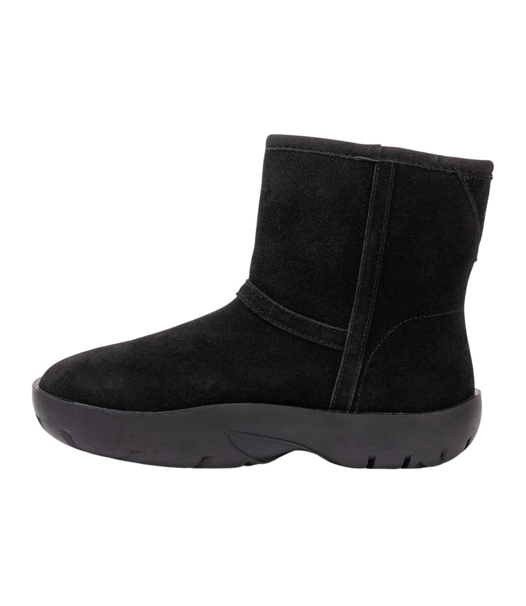 Bottines Coupe Confortable Femme Noir Golddigga-3