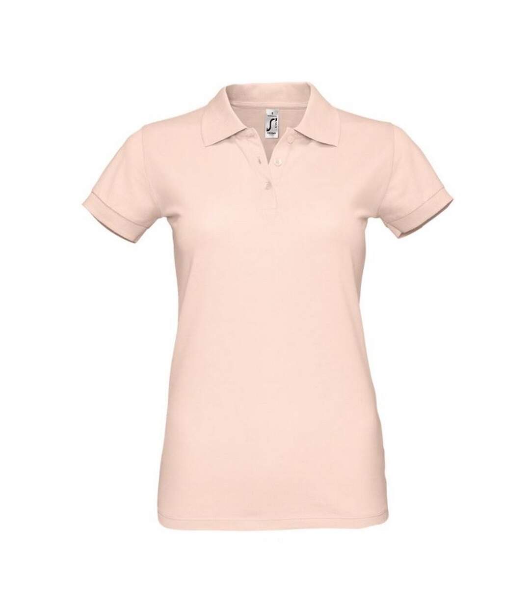 SOLS - Polo manches courtes PERFECT - Femme (Rose pastel) - UTPC282