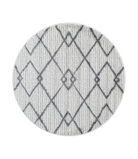 Tapis salon et chambre tissé motif scandinave PISTIOUL