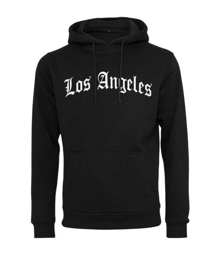 Mens Los Angeles Hoodie Noir Mister Tee