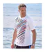 Atlas For Men Mens Sports T-Shirt (Pack of 3) (White/Red/Blue) - UTAF107-2