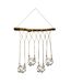 Suspension Design à Led 4 Soliflores 70cm Naturel-1