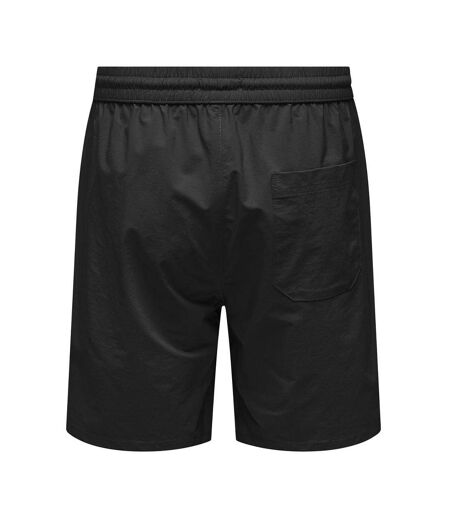 Short noir homme only & sons onstel move