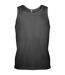 Kariban Proact Mens Sleeveless Sports Training Vest (Black)