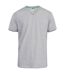 Duke Mens Signature-1 V-Neck T-Shirt (Grey Melange) - UTDC166-2