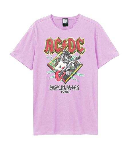 T-shirt North America Tour Adulte Rose Amplified
