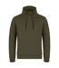 Sweat À Capuche Hobart Homme Vert Kaki Clique-1