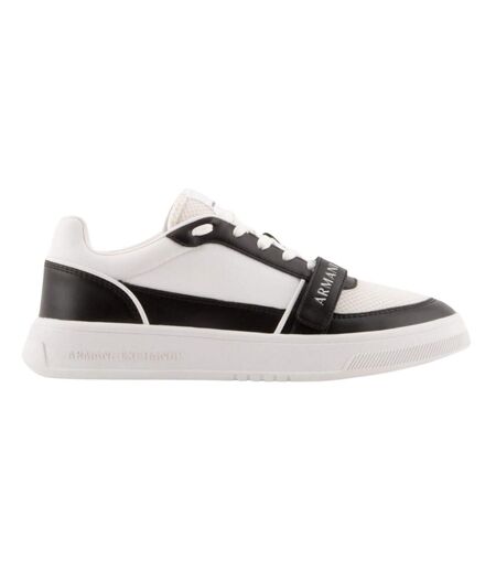 Baskets Homme Blanc Noir Armani Exchange