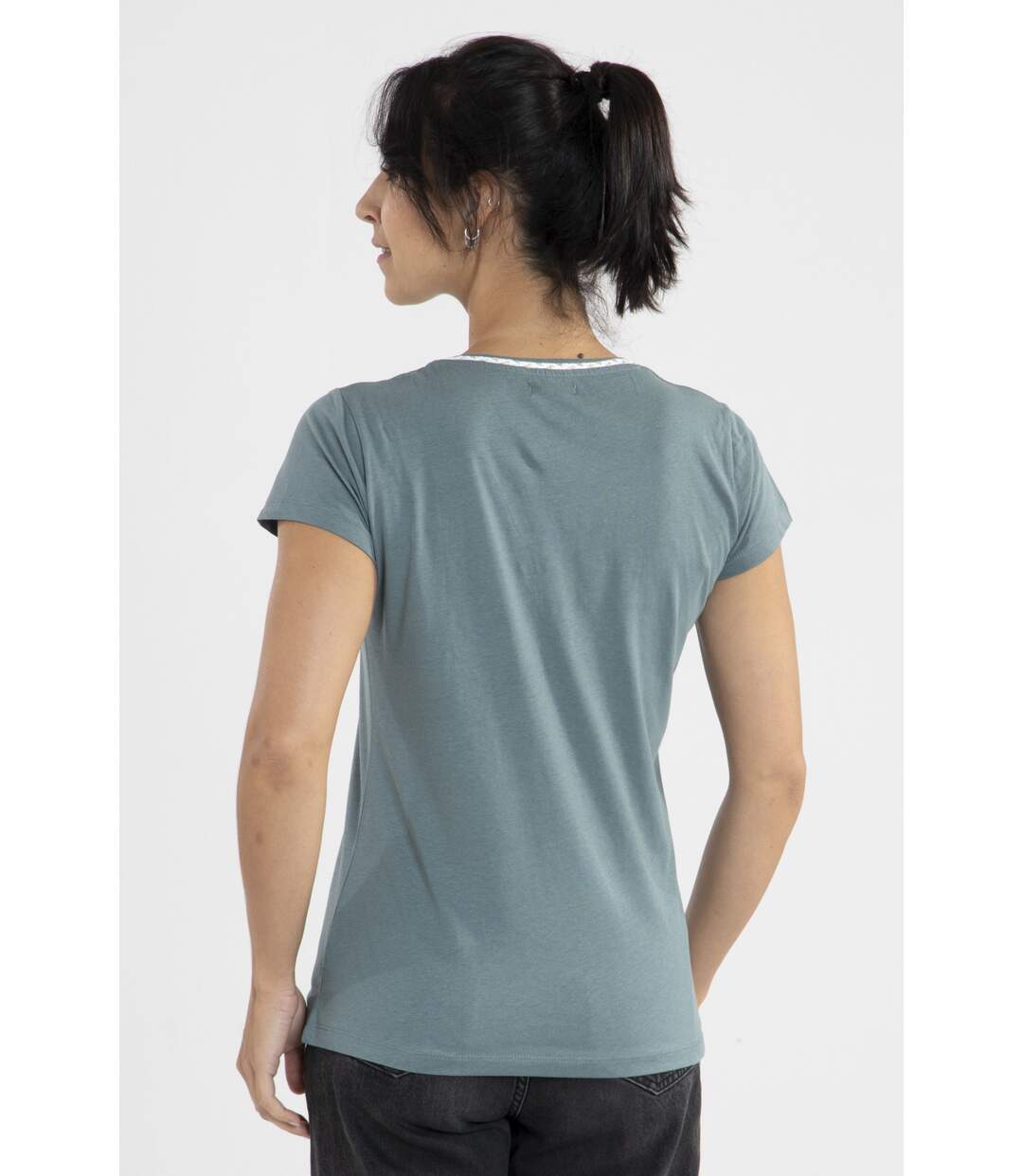 Tee-shirt Lurex Vert-3