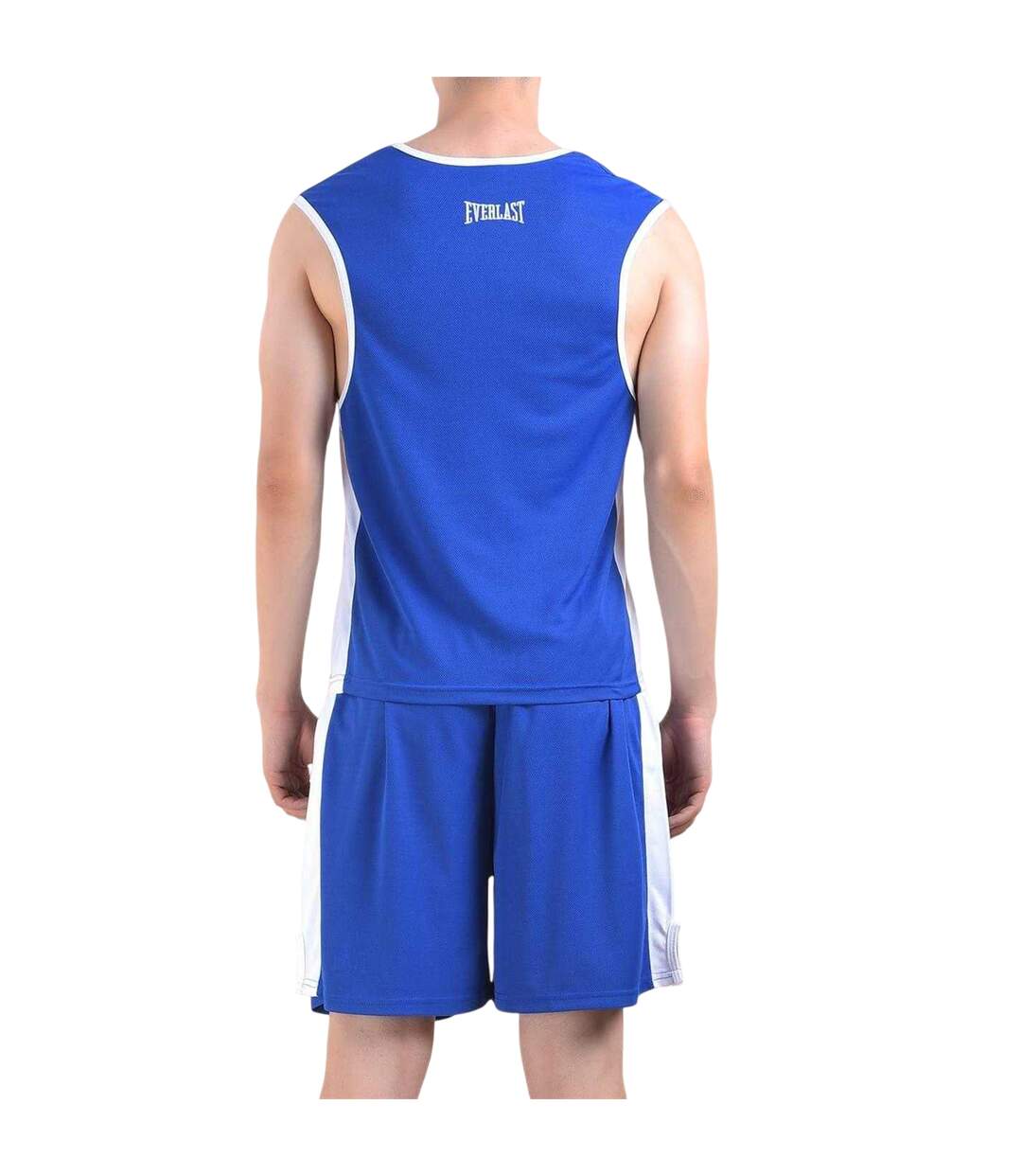 Débardeur De Boxe Homme Bleu Blanc Everlast-2