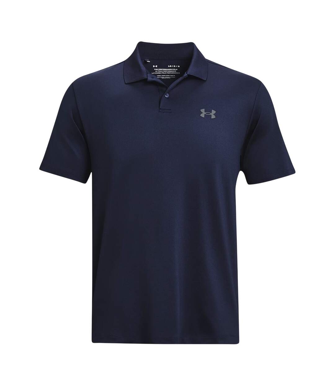 Polo Performance Homme Bleu Foncé Under Armour-2