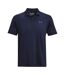 Polo Performance Homme Bleu Foncé Under Armour-2