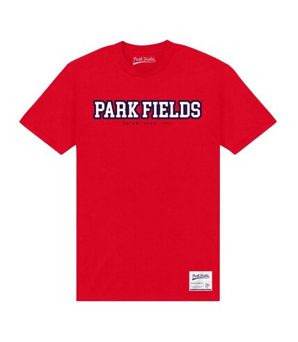 T-shirt adulte rouge Park Fields