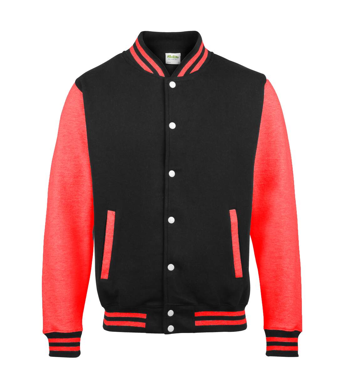 Veste hommes noir/rouge Awdis-1