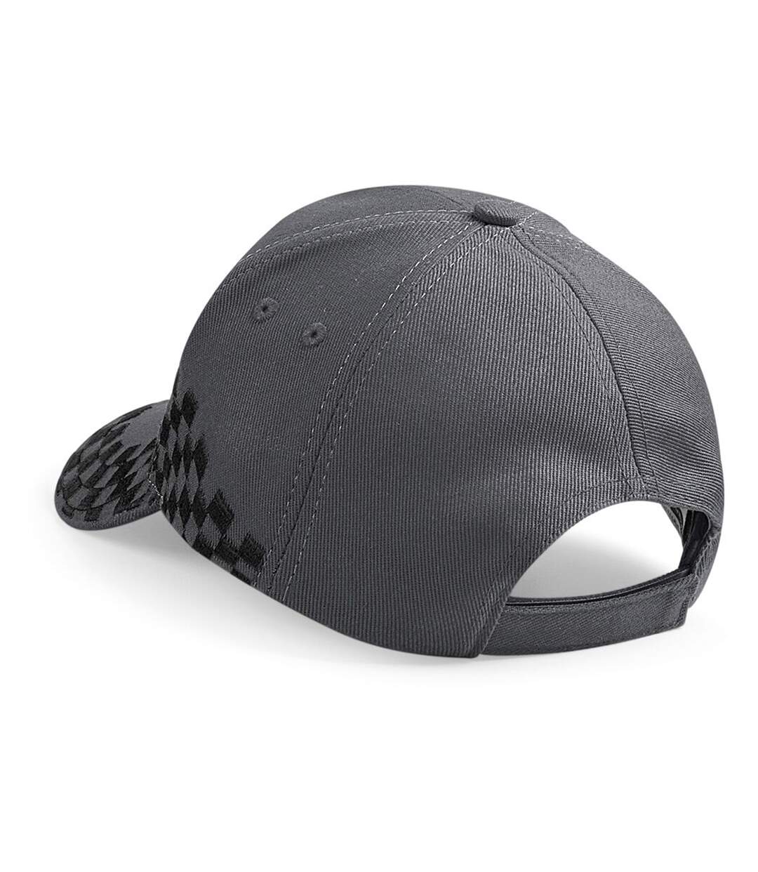 Beechfield Unisex Grand Prix Baseball Cap (Graphite Grey) - UTRW221