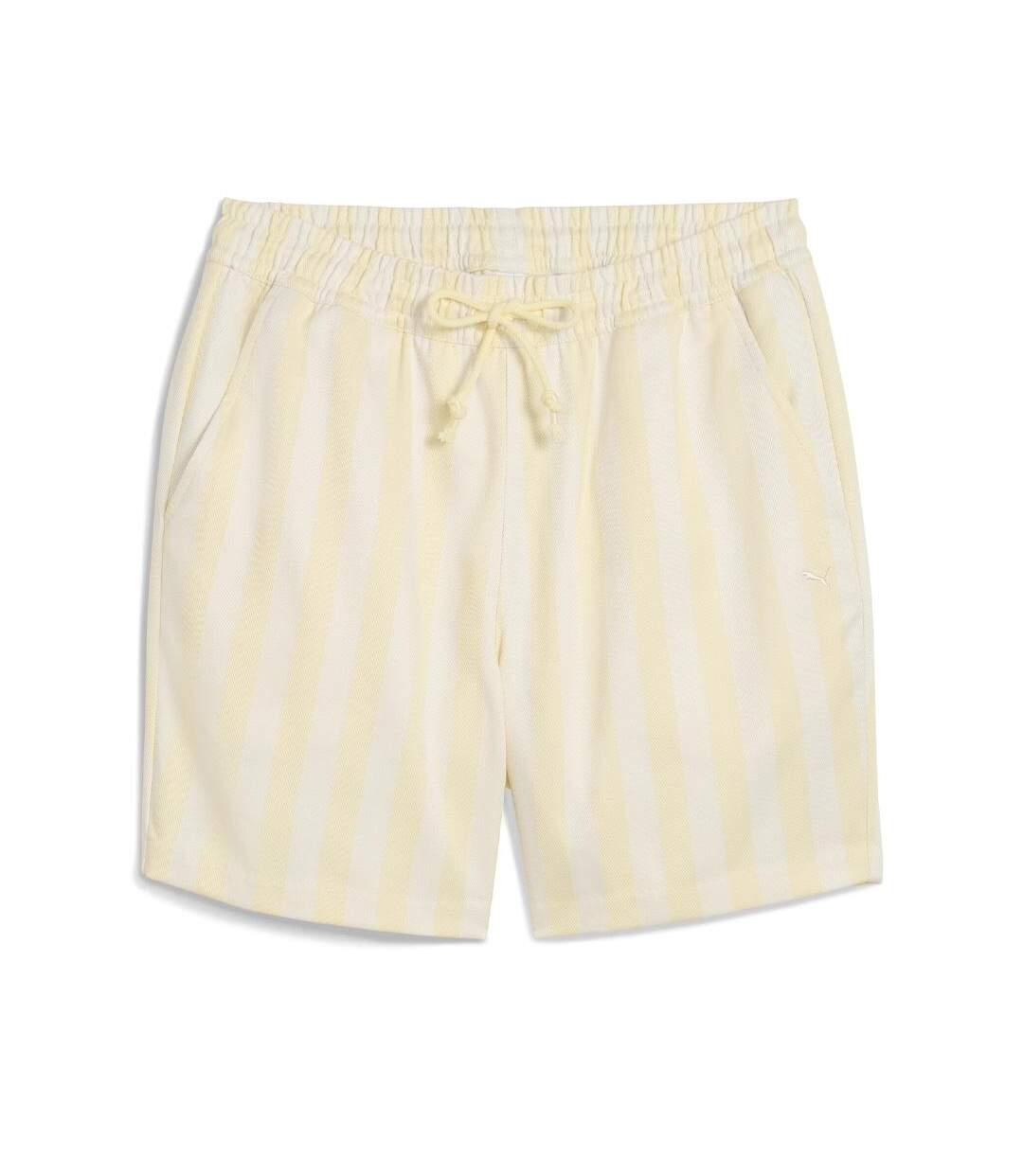 Short jaune à rayures homme puma the players lane-1