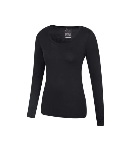 Haut Thermique Keep The Heat Femme Noir Mountain Warehouse