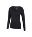 Haut Thermique Keep The Heat Femme Noir Mountain Warehouse-4