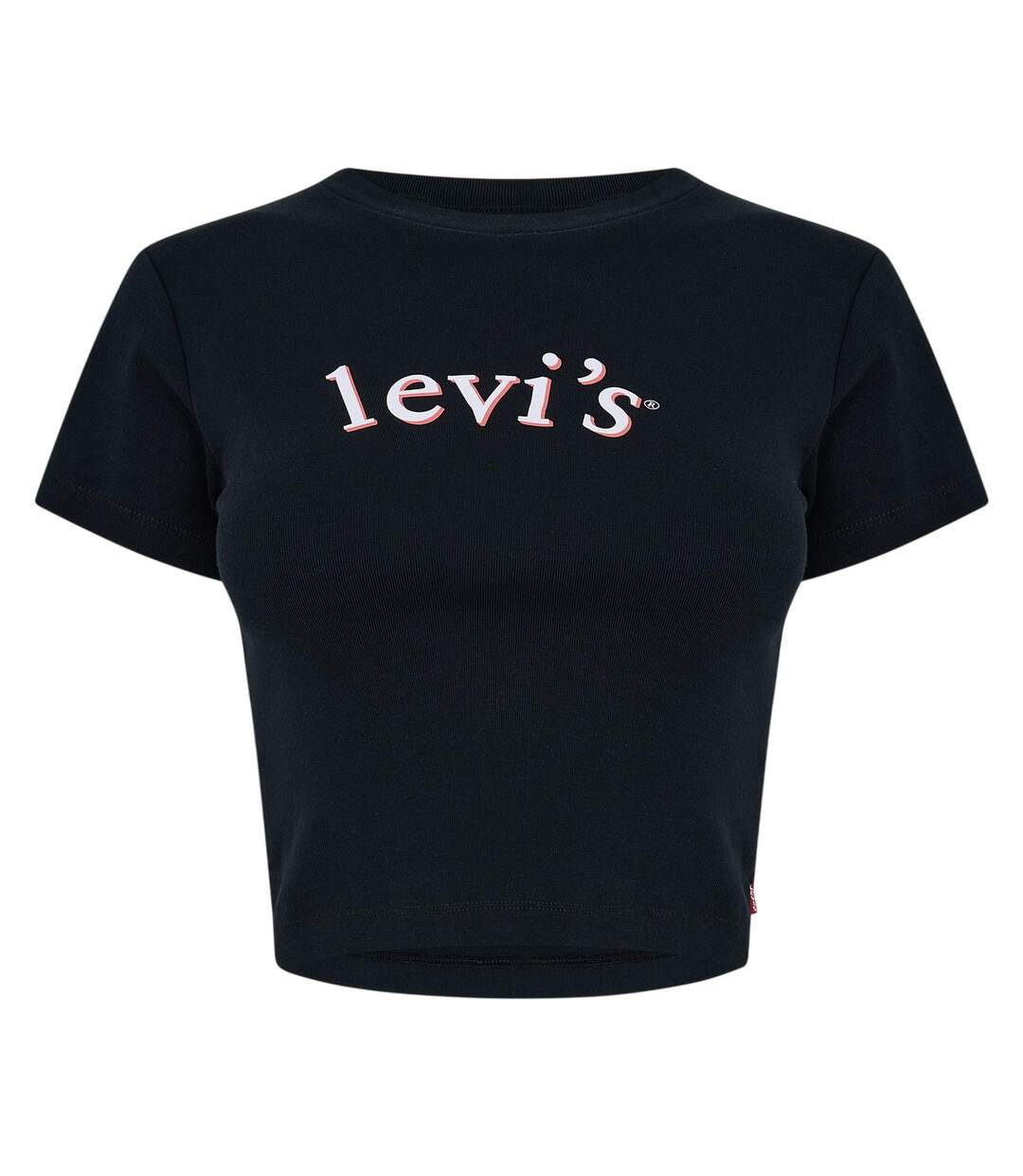 T-shirt Femme Noir Levis-1