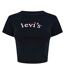 T-shirt Femme Noir Levis-1